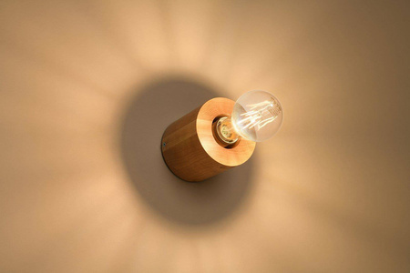 Sollux kinkiet Salgado E27 drewniany SL.0673