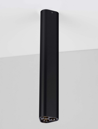 Luces Exclusivas lampa sufitowa LED Tachira 6W 452lm 3000K IP20 wys. klosza 30,5 cm czarna LE44914