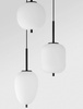 Luces Exclusivas lampa wisząca Marc 3xE14 czarna LE42724