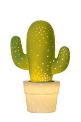 Lucide dziecięca lampka biurkowa Cactus E14 zielona 13513/01/33