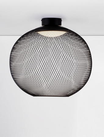 Luces Exclusivas lampa sufitowa LED Rita Ø 46 cm 23W 695lm 3000K IP20 czarna LE44254