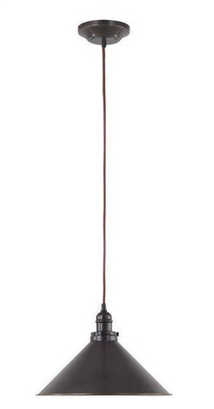 Elstead lampa wisząca Provence E27 brązowa PV-SP-OB