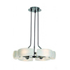 Azzardo żyrandol / lampa wisząca Fiona 6xG9 biała/chrom AZ0123