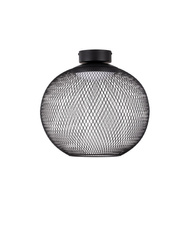 Luces Exclusivas lampa sufitowa LED Rita Ø 38 cm 19W 589lm 3000K IP20 czarna LE44255