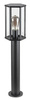 Rabalux lampa ogrodowa stojąca Dubrovnik E27 czarna IP44 7240