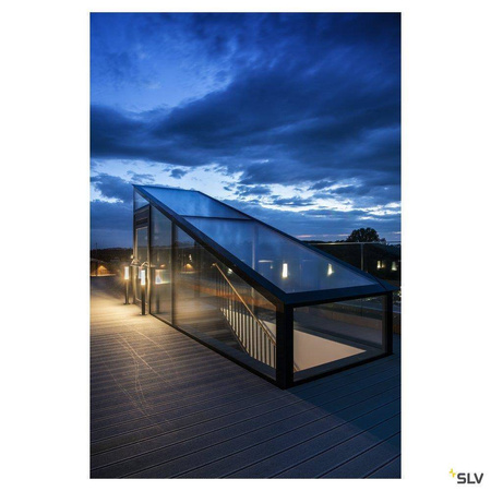 SLV lampa stojąca zewnętrzna LED Aponi 90 8W 440lm 3000K antracytowa 90cm IP65 1000682