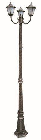 Rabalux latarnia Madrid 3xE27 złoto/biała 210cm IP43 8379