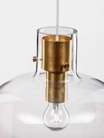 Luces Exclusivas lampa wisząca Padre Ε27 złota LE42636