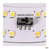 SLV plafon łazienkowy LED Lipsy 21W 2200/2400lm 3000/4000K biały IP44 1002022
