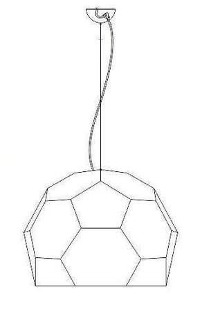 Step Into Design lampa wisząca Dome 3xE27 biała ST-4001