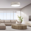 TK Lighting plafon Kantoor 4xE27 beżowy 6195