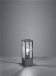 Trio lampa stojąca zewnętrzna Garonne E27 antracytowa 40cm IP44 501860142