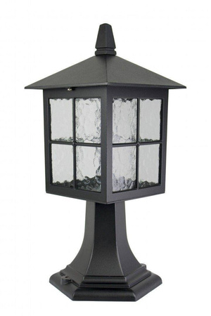 Su-ma lampa stojąca zewnętrzna Wenecja E27 czarna/patyny 45cm IP43 K 4011/1/KW