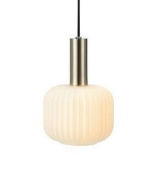 Markslojd lampa wisząca Sober 1L E14 biała/nikie 108122