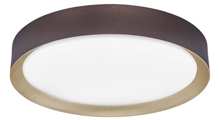 Luces Exclusivas plafon LED Alava 47W 3525lm 3000K brązowy LE41551