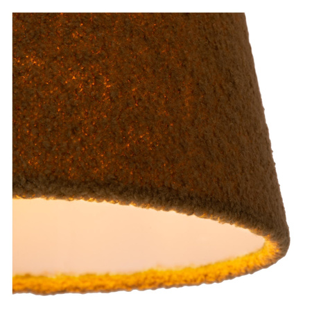 Lucide lampa wisząca Woolly Ø 28 cm 1xE27 zielona 10416/01/33
