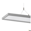 SLV lampa wisząca LED Worklight 57W 5000lm 4000K srebrna 1006345