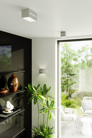 Sollux plafon Lobo maxi 2xG9 szary SL.0385