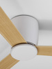 Luces Exclusivas wentylator Tampico Ø 121,9 cm bez źródła światła biało/drewniany LE42955