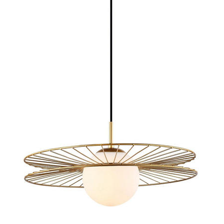 Italux lampa wisząca Sandy E27 złota MDM-4002/1 GD