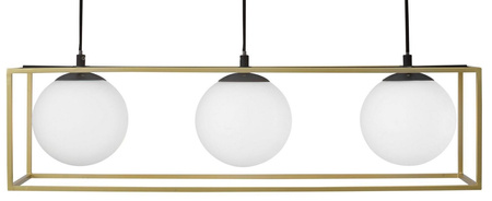 Luces Exclusivas żyrandol / lampa wisząca Plata 3xE14 mosiężna LE41788