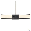 SLV lampa wisząca LED Halo 25W 1500lm 3000/4000K czarna 1002909