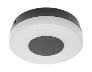 GTV plafon gospodarczy LED Twist 10W 750lm 4000K czarny IP65 LD-TWI10WOK-40