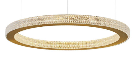 Luces Exclusivas lampa wisząca LED Montt 60W 3530lm 3000K mosiężna LE41698