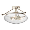 Quintiesse plafon Belle 3xE14 nikiel QN-BELLE-SF-PN