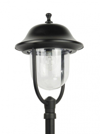 Su-ma lampa stojąca zewnętrzna Prince E27 czarna/patyna 117cm IP43 K 5002/2/O