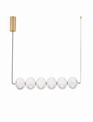 Luces Exclusivas lampa wisząca LED Tipuani ściemnialna 34W 2911lm 3000K IP20 złota LE44625