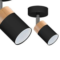 Milagro kinkiet (reflektorek) Joker GU10 czarny MLP6303