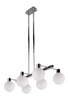 Candellux lampa wisząca Maldus 6xG9 biała/chrom 36-01481