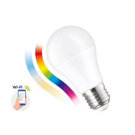 Spectrum SMART żarówka LED E27 13W 1500lm 3000/6500K RGBW (WiFi, Bluetooth) ściemnialna WOJ+14473 