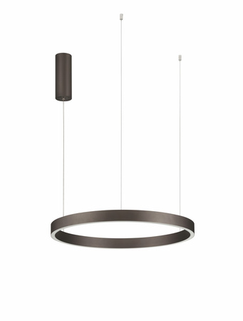 Luces Exclusivas lampa wisząca LED Bari ściemnialna Ø 60 cm 60W 2552lm 3000K IP20 brązowa LE44318