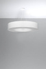 Sollux lampa wisząca Saturno 90 8xE27 biała SL.0795