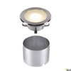 SLV oczko chodnikowe LED Dasar 7W 520lm 3000K stalowe Ø12cm IP67/IP65 1006106