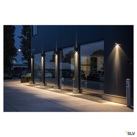 SLV kinkiet zewnętrzny LED Big Theo Wall 21W 2000lm 3000K antracytowy IP44 234525