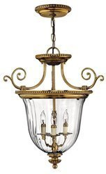 Elstead żyrandol / lampa wisząca Cambridge 3xE14 mosiężna HK-CAMBRIDGE-P-S