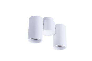 Azzardo plafon techniczny Makalu 2 2xGU10 biały AZ4213