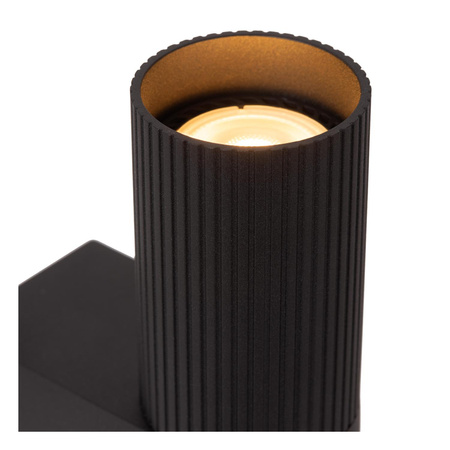 Lucide kinkiet (reflektorki) Clubs 2xGU10 czarny 09239/02/30