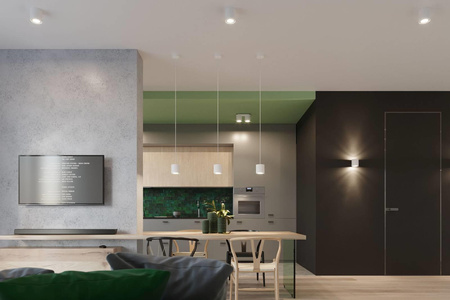 Sollux plafon techniczny Orbis 1 GU10 biały SL.0021