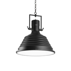 Ideal Lux lampa wisząca Fisherman E27 czarna 125831
