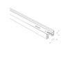 Nowodvorski szynoprzewód natynkowy 1-fazowy Profile 1 m biały 9450