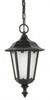 Su-ma lampa wisząca zewnętrzna Retro Midi E27 czarna/patyna IP43 K 1018/1/M