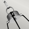 Quintiesse lampa wisząca Loras 3xE27 chrom QN-LORAS3