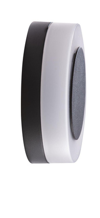 Azzardo kinkiet zewnętrzny LED Enok Round Wall 9W 3000K szary IP65 AZ4460