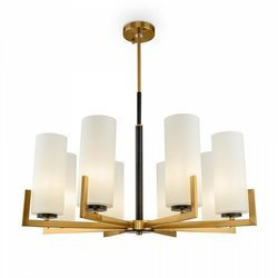 Maytoni lampa wisząca Fortano 8xE27 mosiężna MOD089PL-08BS