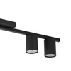 TK Lighting plafon Logan 3xGU10 czarny 4565