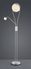 Trio lampa podłogowa LED Chris 22W 2000lm 3000K chrom 180cm 478310206